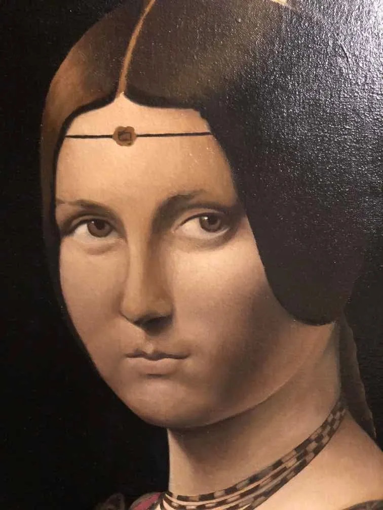 Detalle Belle Ferroniere 2